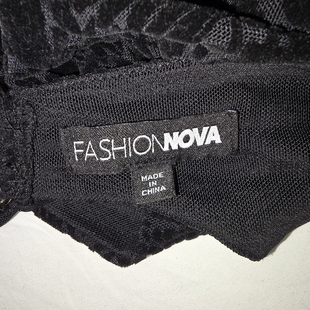 Fashion Nova Black Backless Mini Dress - Picture 4 of 5